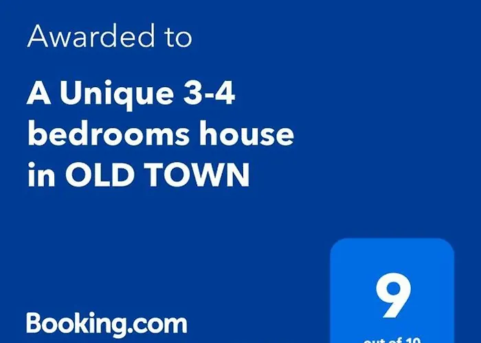 A Unique 3-4 Bedrooms House In Old Town Casa de Férias